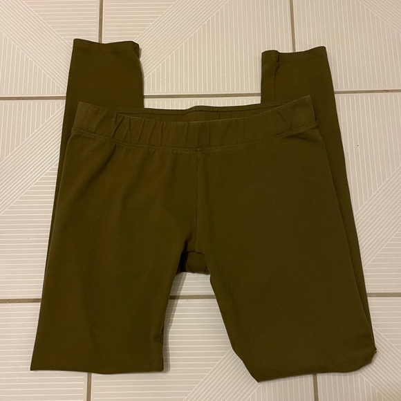 Pact Pants - PACT Organic Leggings - Army Green
